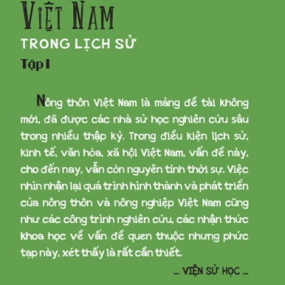 Nông Thôn Việt Nam Trong Lịch Sử Tập I