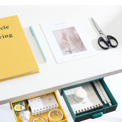 Hộc Ngăn Kéo Bàn Mini Có Keo Dán KitAcoom hàng Nhập Khẩu Cao Cấp, Dùng Để Văn Phòng Phẩm, Lưu Trữ Đồ Tiện Ích- Loại Kích Thước Lớn.