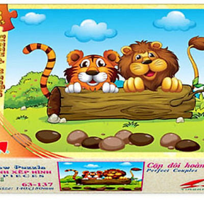 Tranh xếp hình Tia Sáng Cặp đôi hoàn hảo ( 63 mảnh)