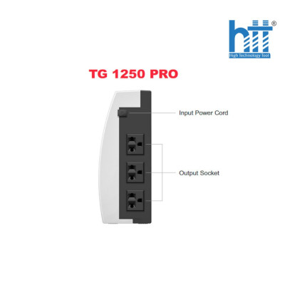 Bộ lưu điện Santak TG1250-PRO (Offline/ 1250VA/600W) - Hàng chính hãng