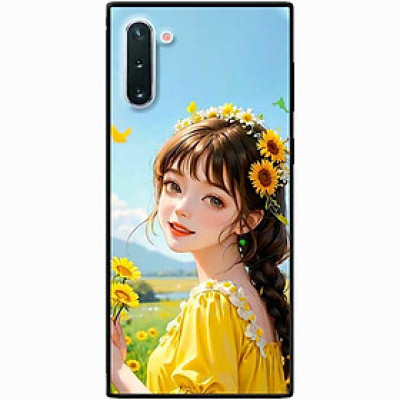 Ốp lưng cho Samsung Note 10 - Note 10 Plus - Note 20 - Note 20 Ultra - Mỹ Nữ Áo Vàng - Hàng Chính Hãng