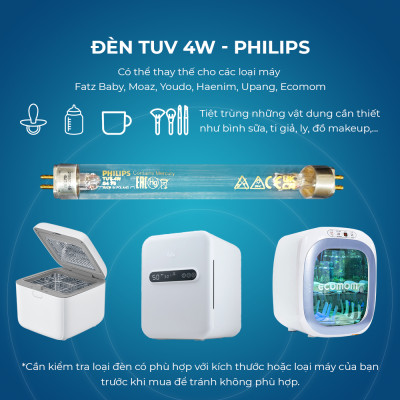Đèn PHILIPS diệt khuẩn TUV 4W