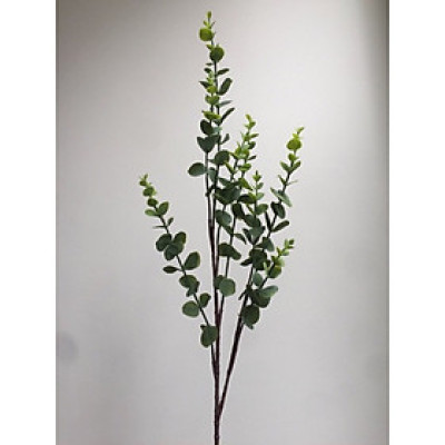 Cành lá điểm silic - dài 60cm - Cây giả, hoa lụa trang trí nhà cửa