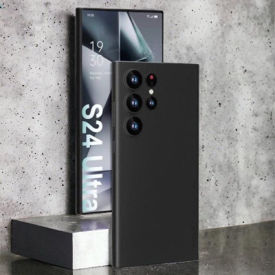 Ốp lưng nhám cho Samsung Galaxy S24 Ultra / S24 Plus hiệu Memumi Slim siêu mỏng 0.3mm có màng bảo vệ Camera (mặt lưng nhám mềm mịn) - hàng nhập khẩu