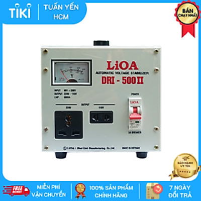 Ổn áp 1 pha LiOA DRI-500 II