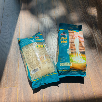 COMBO 5 Phở khô Shammi túi 400g (phở khô Việt Nam hàng xuất khẩu)