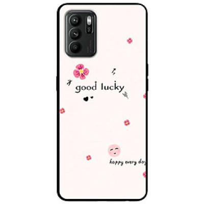 Ốp lưng cho Oppo A15 - A15s - Oppo A35 4G - A17 - A17K - Oppo A57 - A95 5G - Good Lucky Hồng - Hàng Chính Hãng
