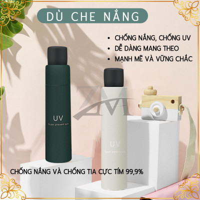 Dù che nắng  , mưa  có túi đựng sang trọng , màu sắc tươi trẻ  phủ lớp chống tia UV  xếp gọn tiện dụng , đi dạo dã ngoại , bảo vệ sức khỏe khi trời mưa nắng 
