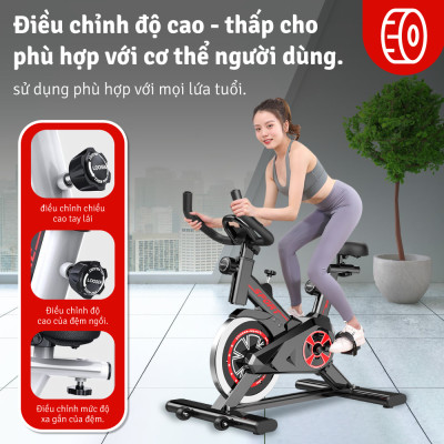 BG-GIÁ ĐỠ DI ĐỘNG-Xe đạp tập thể thao đa năng trong nhà SPINING BIKE ELITE 01 mới (hàng nhập khẩu)