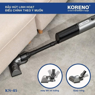 Máy hút bụi đa năng cầm tay gia đình koreno KN-45 tiếng ồn nhỏ lực hút mạnh hàng chính hãng