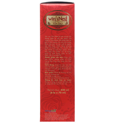 (Thùng 06 hộp )Yến Sào win