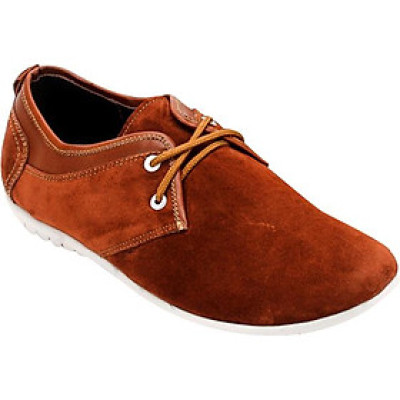 Giày Nam Thể Thao Cột Dây Huy Hoàng HT7743  - Da Bò