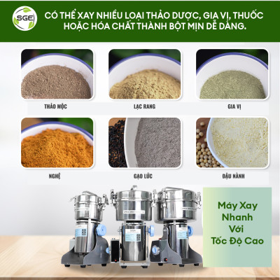 Máy xay bột mịn PG150. Xay thành bột mịn trong nháy mắt. Hàng chính hãng Thái Lan