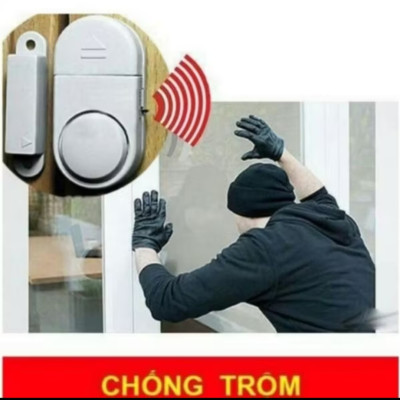 BỘ CHUÔNG GẮN CỬA BÁO ĐỘNG CHỐNG TRỘM CẮP CÒI KÊU TO BẢO VỆ AN TOÀN NGÔI NHÀ BẠN 
