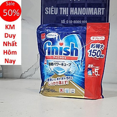 Viên rửa bát Finish Nhật túi 150 viên