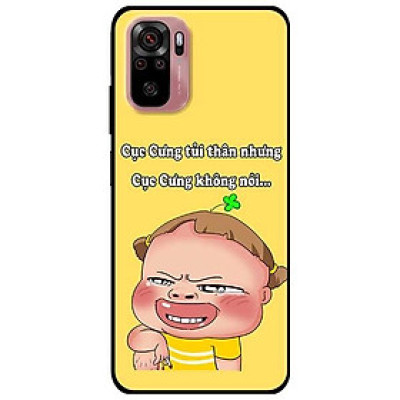 Ốp lưng dành cho Xiaomi Xiaomi Redmi Note 10 - Redmi Note 10 Pro - mẫu Quỳnh Tủi Thân