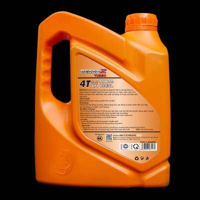 Dầu nhớt động cơ xe ôtô  RESSO 2 - CI4/SL - 10W40 - Can 4L/5L/6L - Hàng Chính Hãng