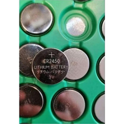 Pin cúc áo CR2450 3V Lithium Zin New Chính Hãng Cam Kết
