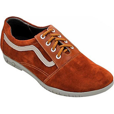 Giày Nam Thể Thao Đế Xu Cột Dây Huy Hoàng HT7747 - Da Bò