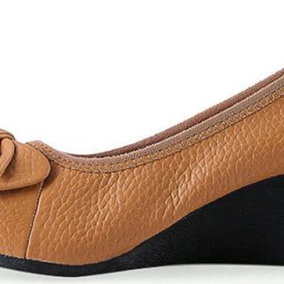 Giày Nữ Da Bò 5 Phân Huy Hoàng HT7941 - Da Bò