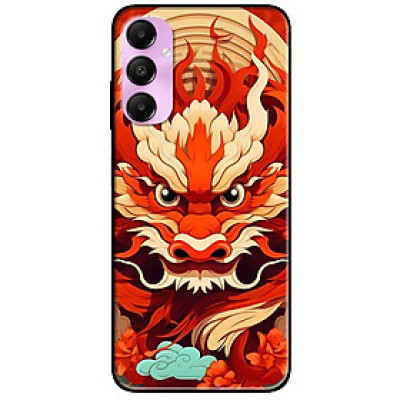 Ốp lưng cho Samsung A04 - A04s - A05 - A05s - Rồng Đỏ - Hàng Chính Hãng