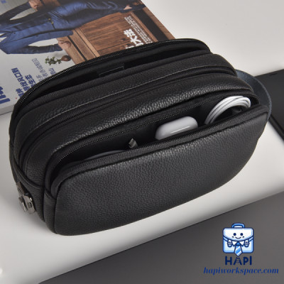 Túi đựng phụ kiện WiWU Salem Anti-Theft Wi-SAT, khóa mật mã, chống nước