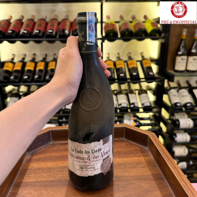 Rượu Vang Đỏ Pháp Chateauneuf du Pape La Fiole du Pape 750ml