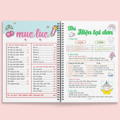 Sách Số tay Takenote lớp 4: Toán + Tiếng Việt 4-5 + Tiếng Anh 3-12 (Phiên Bản Mới Nhất)