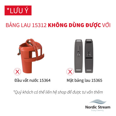 Nordic Stream - Bảng lau nhà Microfiber (Pocket) - Scrub 