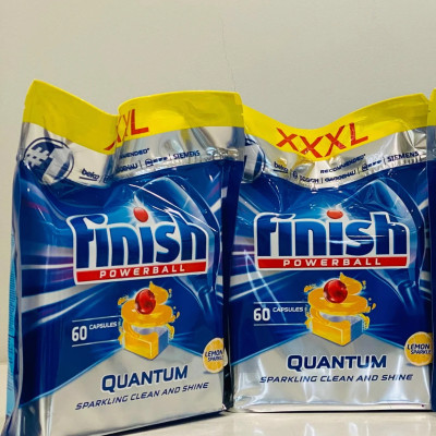 Viên rửa bát finish quantum max túi 60 viên