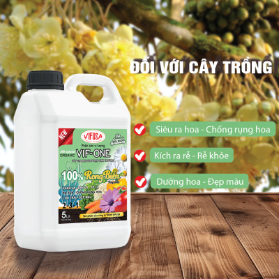 VIF-ONE - Phân bón rong biển can 5L