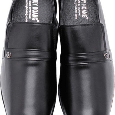 Giày Tăng Chiều Cao Huy Hoàng HT7162 - Đen