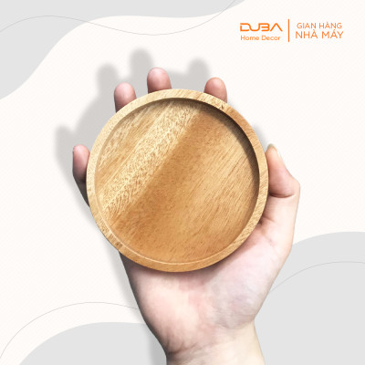 Đế lót ly, lót nồi bằng gỗ màu tự nhiên chuẩn xuất khẩu Châu Âu - DUBA