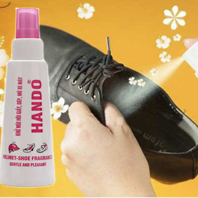 [Hương Quế] Chai xịt khử mùi hôi chân hôi giày Hando 120ml