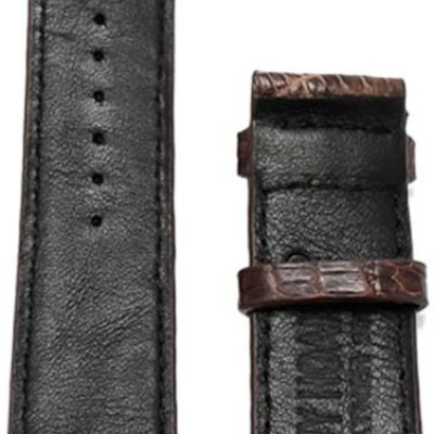 Dây Đồng Hồ Da Đà Điểu Huy Hoàng HT8402 - Nâu Đất