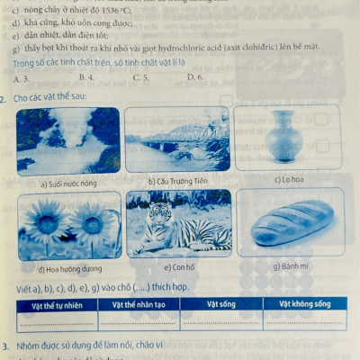 Sách - Bài tập Khoa học tự nhiên lớp 6 cơ bản và nâng cao (HB)