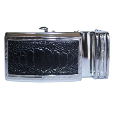 HC9401 - Đầu khóa da đà điểu Huy Hoàng 3,5 phân đầu trắng màu đen