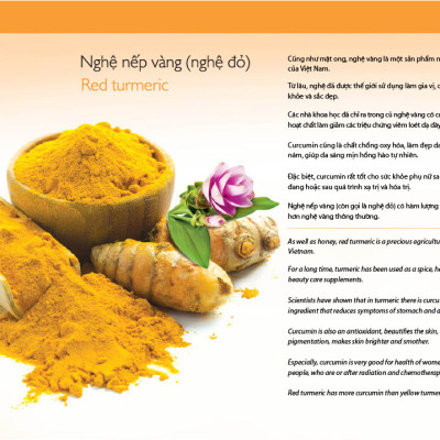 Tinh Nghệ Canxi Honimore (160g) 3 trong 1 - 10 gói Thơm ngon, dễ uống