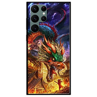 Ốp lưng dành cho Samsung Galaxy S22 - S22 Plus - S22 Ultra - mẫu Rồng Nổi Giận