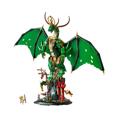 LEGO NINJAGO 71847 Đồ Chơi Lắp Ráp Rồng Hộ Vệ (1650 chi tiết)