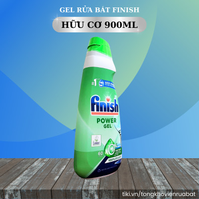 Gel rửa bát Finish hữu cơ 900ml