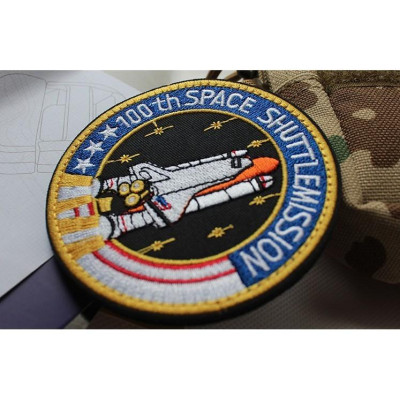 Patch vải velcro NASA dán ba lô, nón , quần áo , túi xách