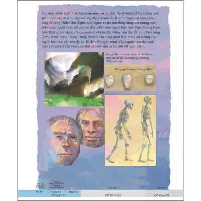 Lịch Sử Việt Nam Bằng Tranh: Thời Khởi Thủy (Bản Màu, Bìa Cứng)