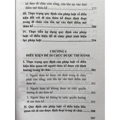 Sách Di Chúc Và Điều Kiện Có Hiệu Lực Của Di Chúc ( Sách chuyên khảo)
