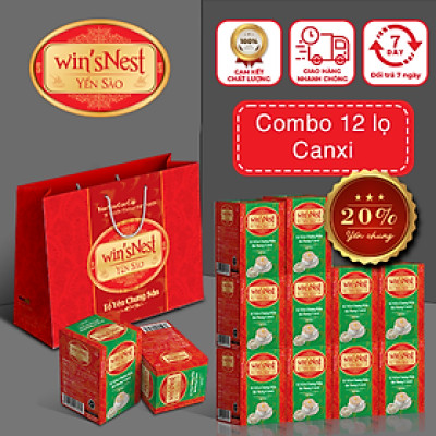 Combo 12 lọ Yến Sào cao cấp win