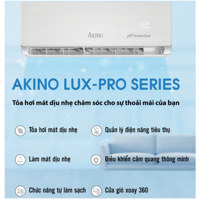 Máy Lạnh AKINO 1HP Inverter AKN-9CINV1FA - 9000BTU Hàng Chính Hãng ( Giao hàng toàn quốc).