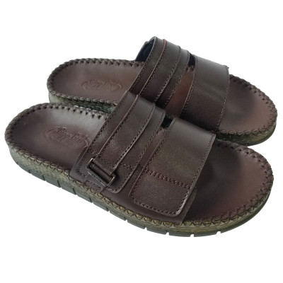 Dép Nam Quai Ngang  Da Bò BIGGBEN DN362