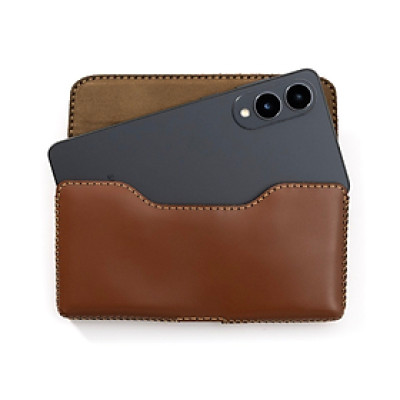 Bao da đeo lưng cho Samsung S25 Edge ,chất liệu da bò, hiệu Khắc Tên - Hàng chính hãng