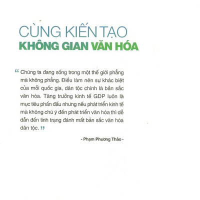 Cùng Kiến Tạo Không Gian Văn Hóa