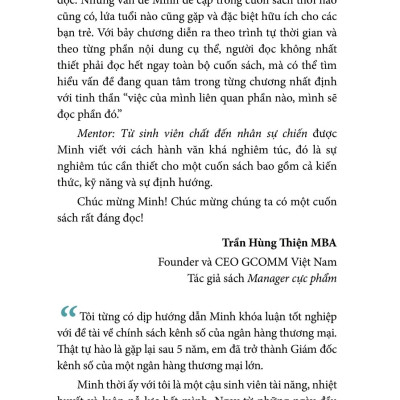 Sách - Mentor - Từ Sinh Viên Chất Đến Nhân Sự Chiến